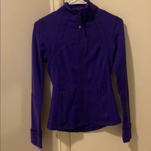 One bright purple lulu Lemmon jacket